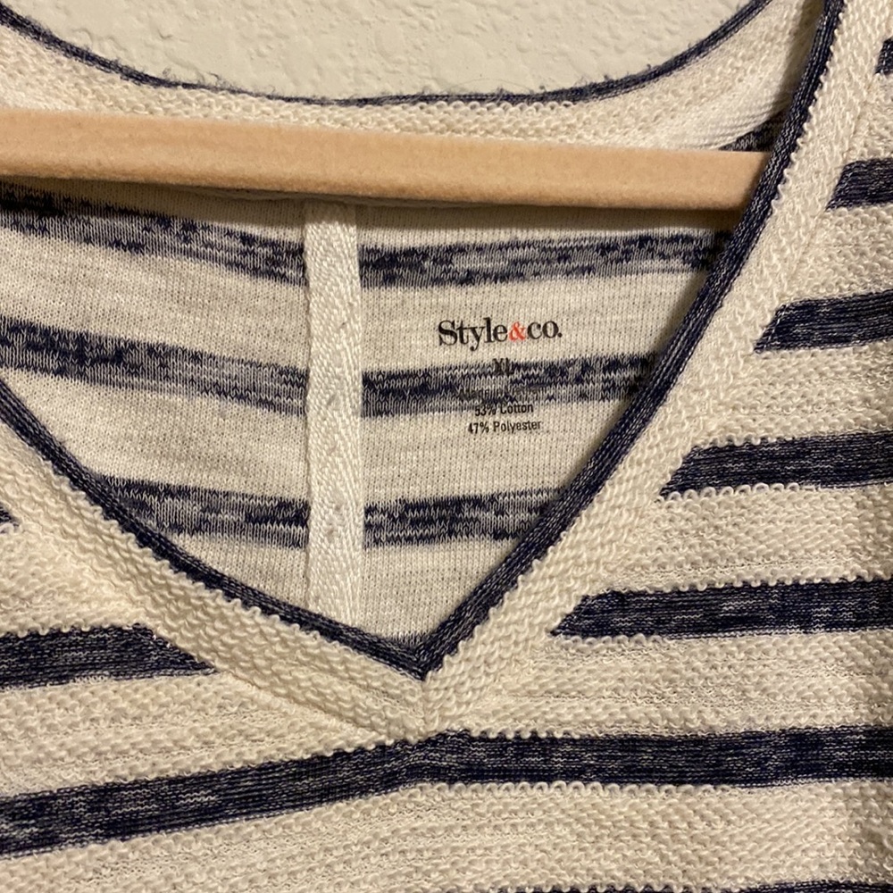 Style & Co. Striped Top - Picture 3 of 3